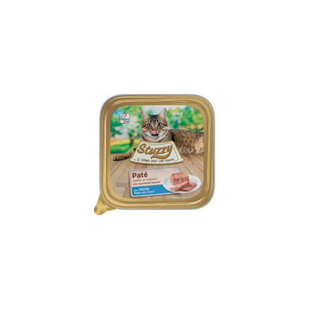 Mister Stuzzy Cat Tarrinas Aluminio Trucha 100 gr