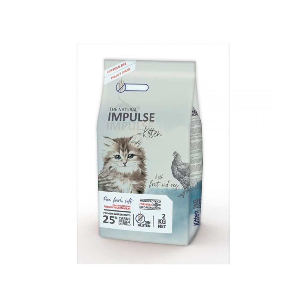 PIENSO IMPULSE GATOS KITTEN 2 KG