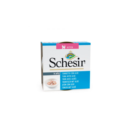 Schesir Lata Atún con aloe Kitten 85g