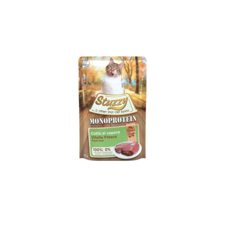 Stuzzy GrainFree Monoprotein Ternera fresca 85g