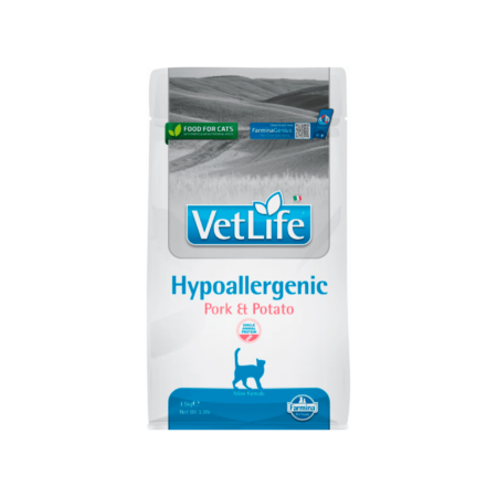 Vetlife cat hypo cerdo, patata