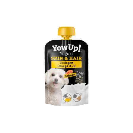 Yowup skin and hair salmón perro 115Gr