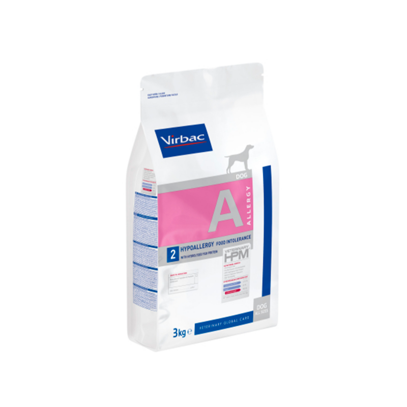 Virbac A2 dog allergy hypoallergenic nf HPM 3 - 12Kg