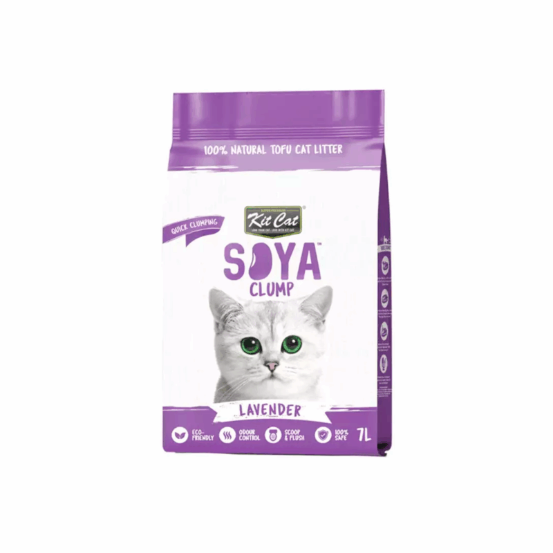Kit Cat Arena Eco SoyaClump Lavanda 7L