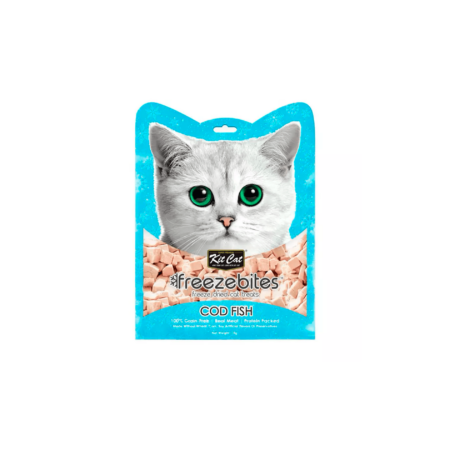 Kit Cat FreezeBites Bacalao Snack para Gatos