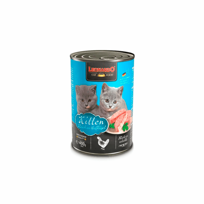 Lata Leonardo Kitten 400 - 800gr