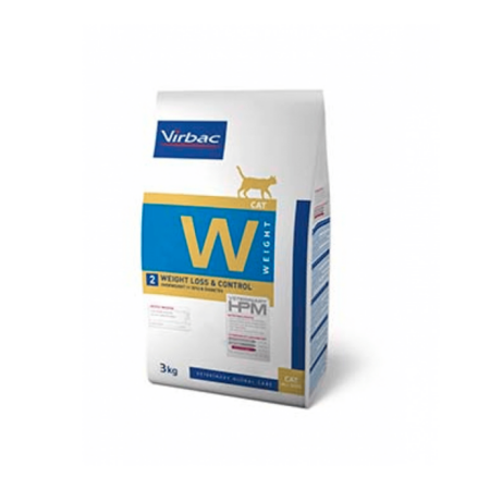 Virbac W2 cat weight loss y control HPM 1.5 - 3Kg