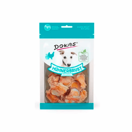 Dokas Manzana y Pechuga de Pollo para Perros 70g