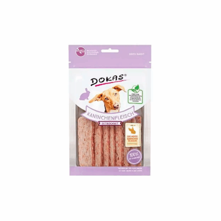 Dokas Trozos de Carne Conejo 70g para Perros