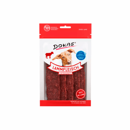 Dokas trozos de carne cordero 70Gr