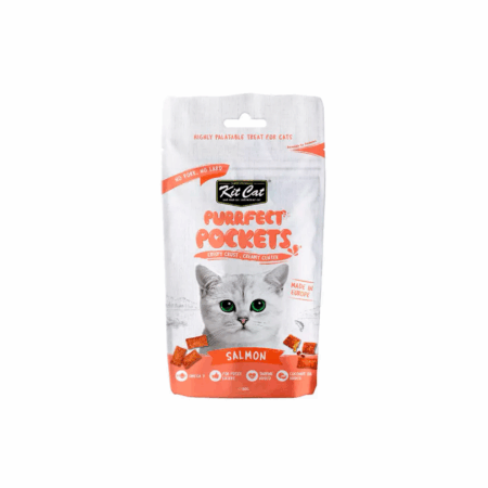 Kit Cat Purrfect Pockets Salmón para Gatos