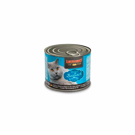 Lata Leonardo Feline Rico en Pescado 200g