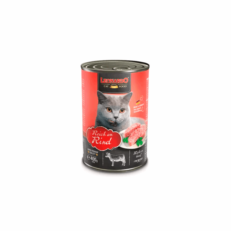 Lata Leonardo Rico en Ternera 400g