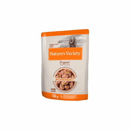 Nature's Variety Adult Paté Pollo para Perros Medium-Maxi 300g