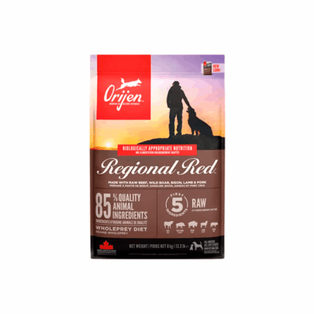 Orijen perro regional red carne roja 2-11.40Kg