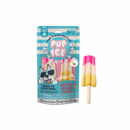 Snack Polo de Fresa y Plátano 2uds para Perros