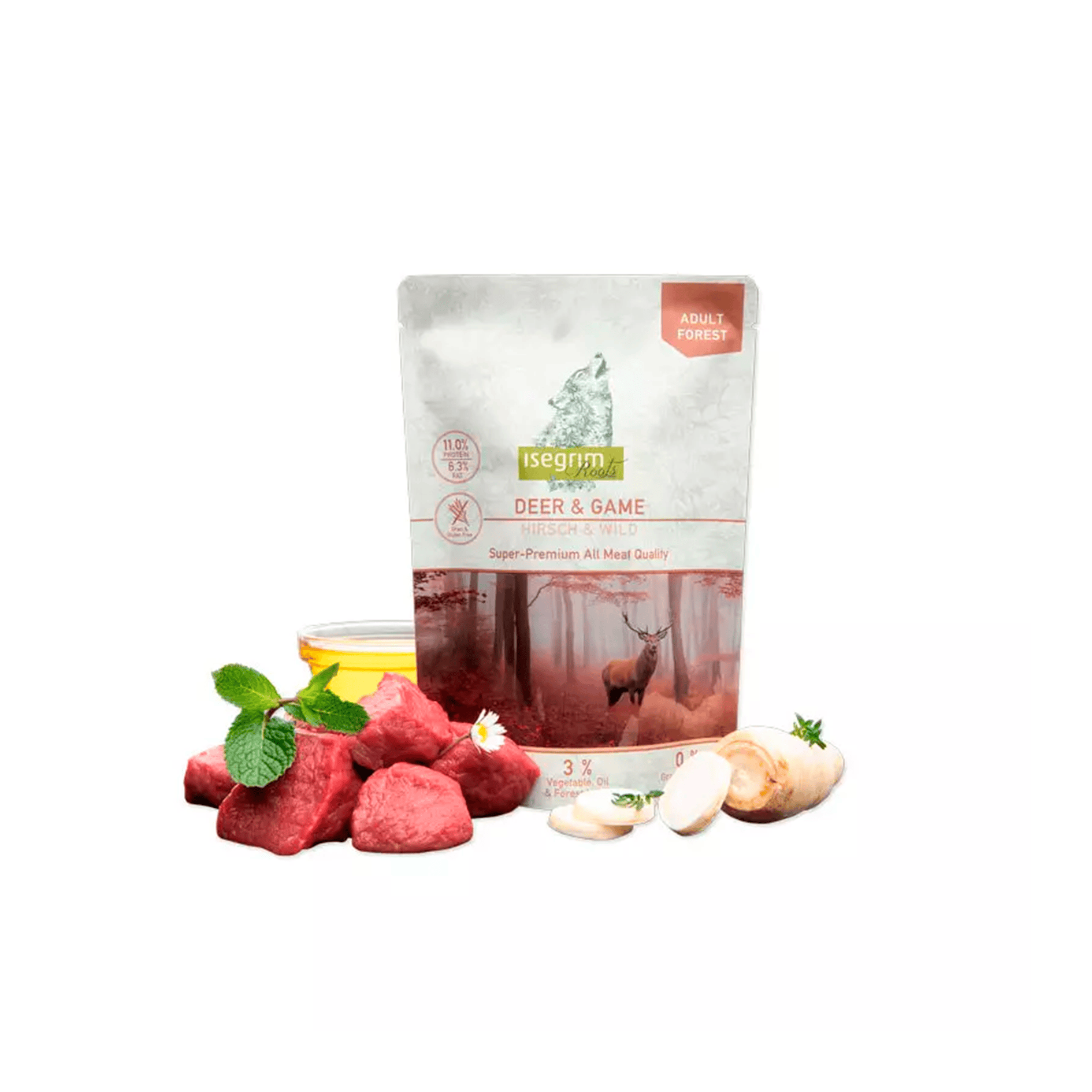 Sobre Isegrim Roots Adulto Super Premium Venado