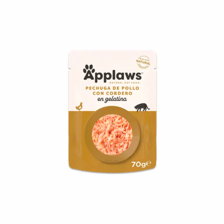 Sobre applaws gato, pollo con cordero 70Gr