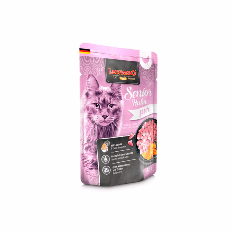Sobre leonardo senior puro pollo 85G