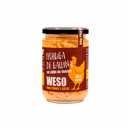 Weso pechuga en caldo de huesos 68Gr