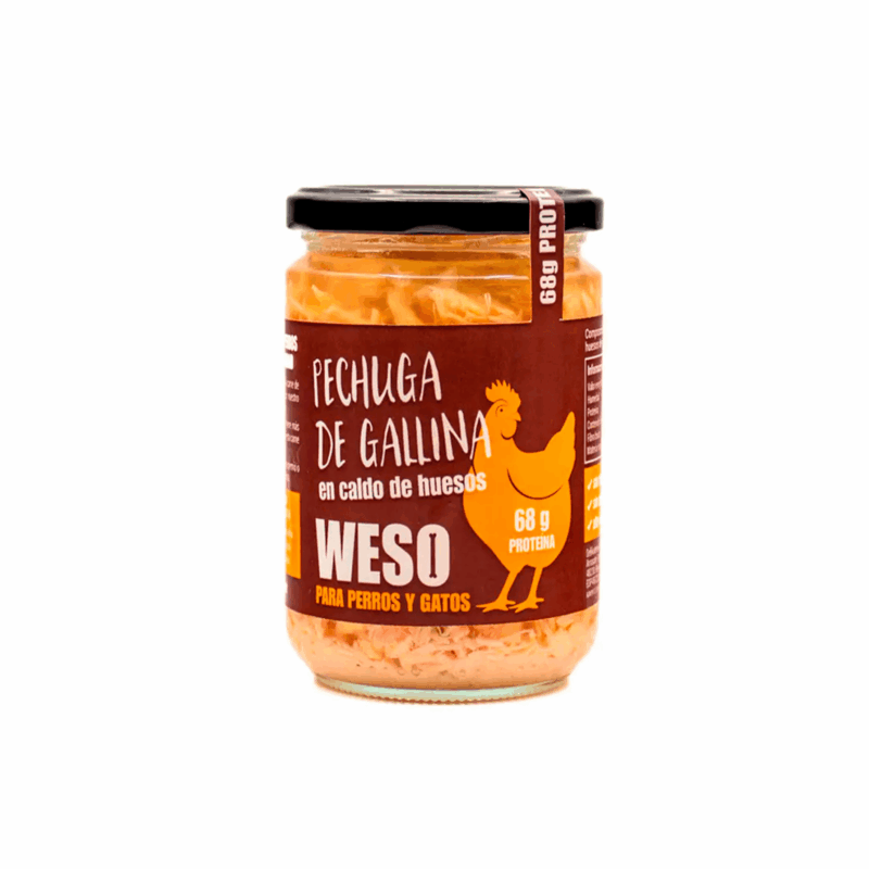 Weso pechuga en caldo de huesos 68Gr
