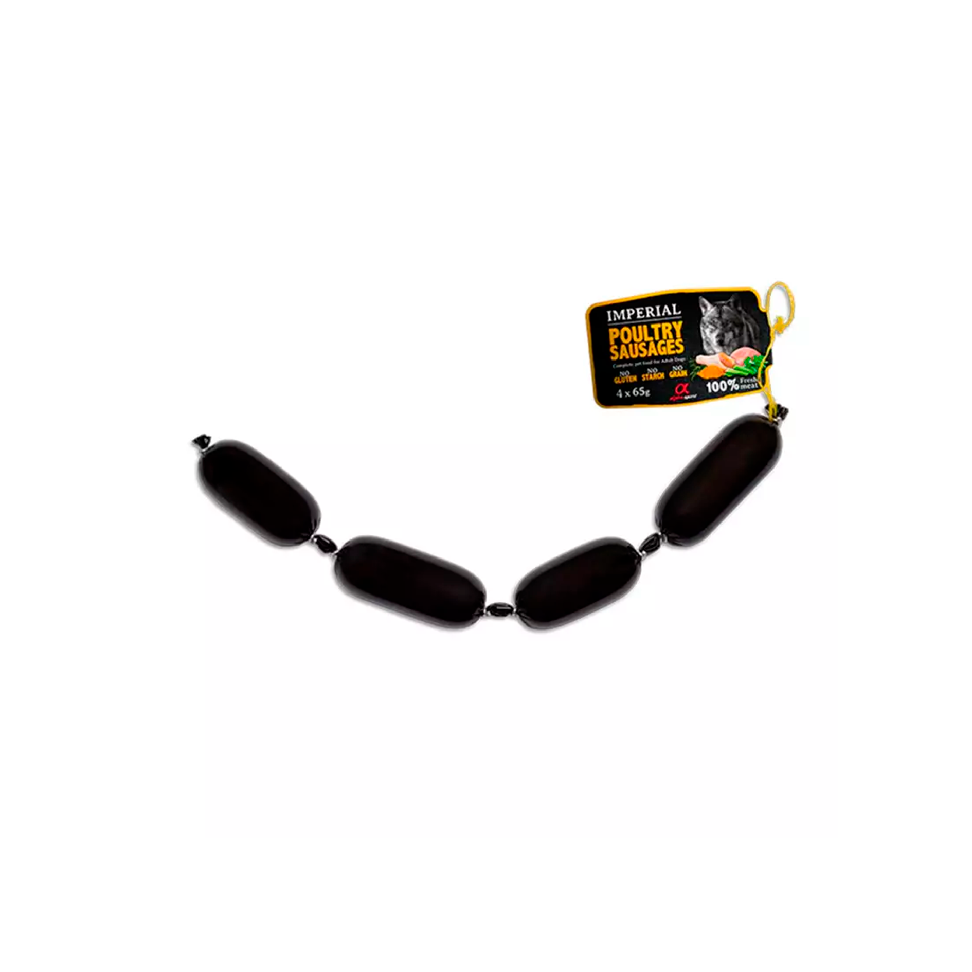 Salchicha Alpha Spirit Mediterranean Diet Poultry para Perros