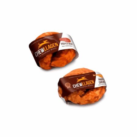 Snack Chewllagen Colágeno Donut 10cm para Perros