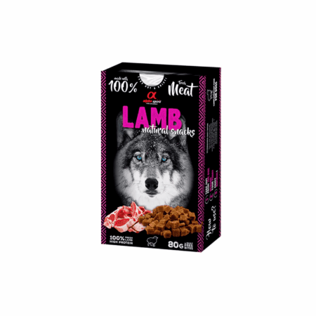 Snack Natural Alpha Spirit de Cordero para Perros