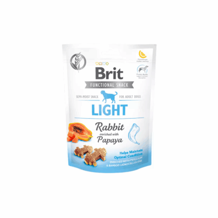 Snack brit light conejo y papaya
