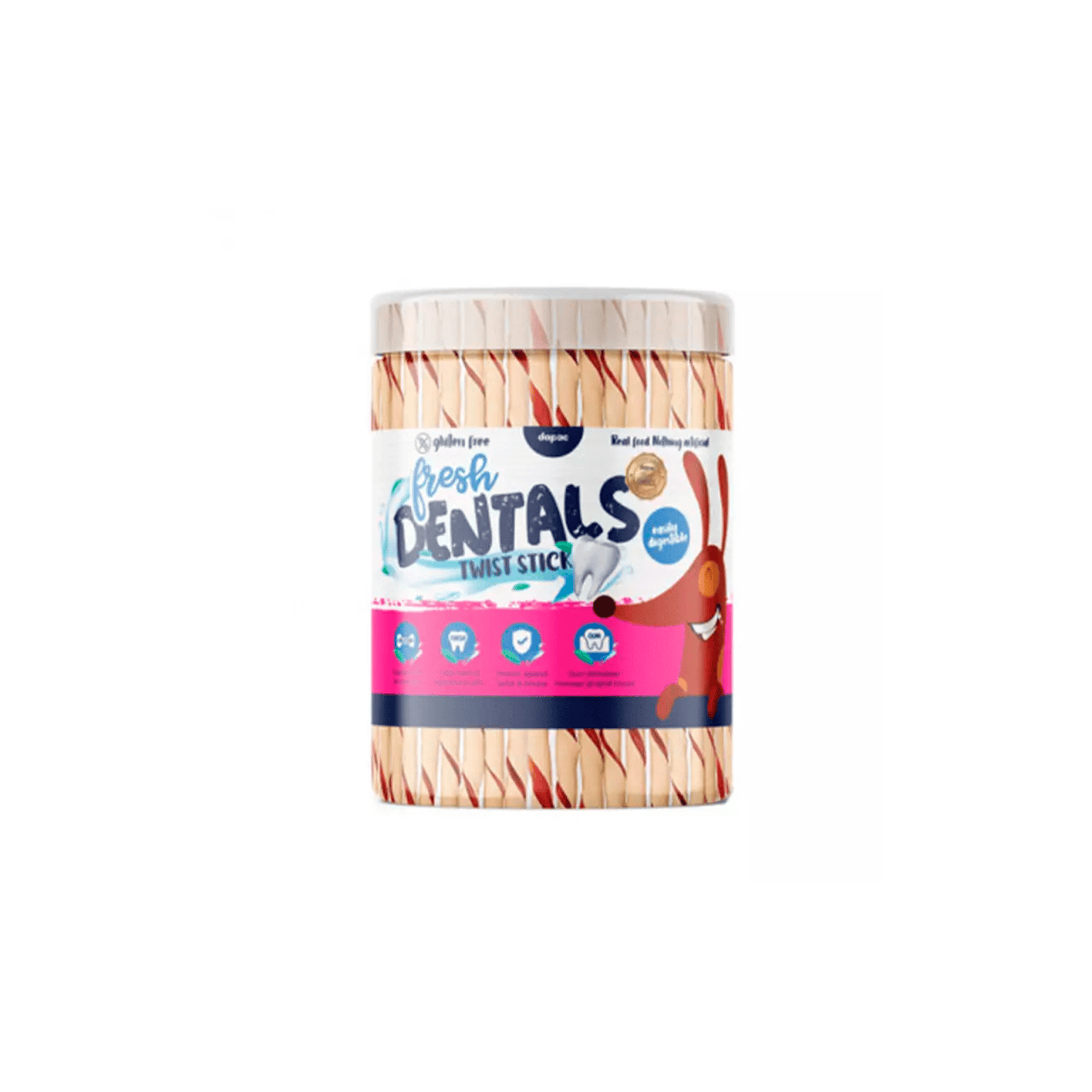 Snacks Dentales Twist Sticks Sabores Surtidos para Perros