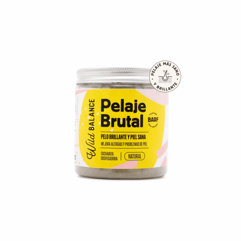 Suplemento Wild Balance Pelaje Brutal Pelo Brillante y Piel Sana