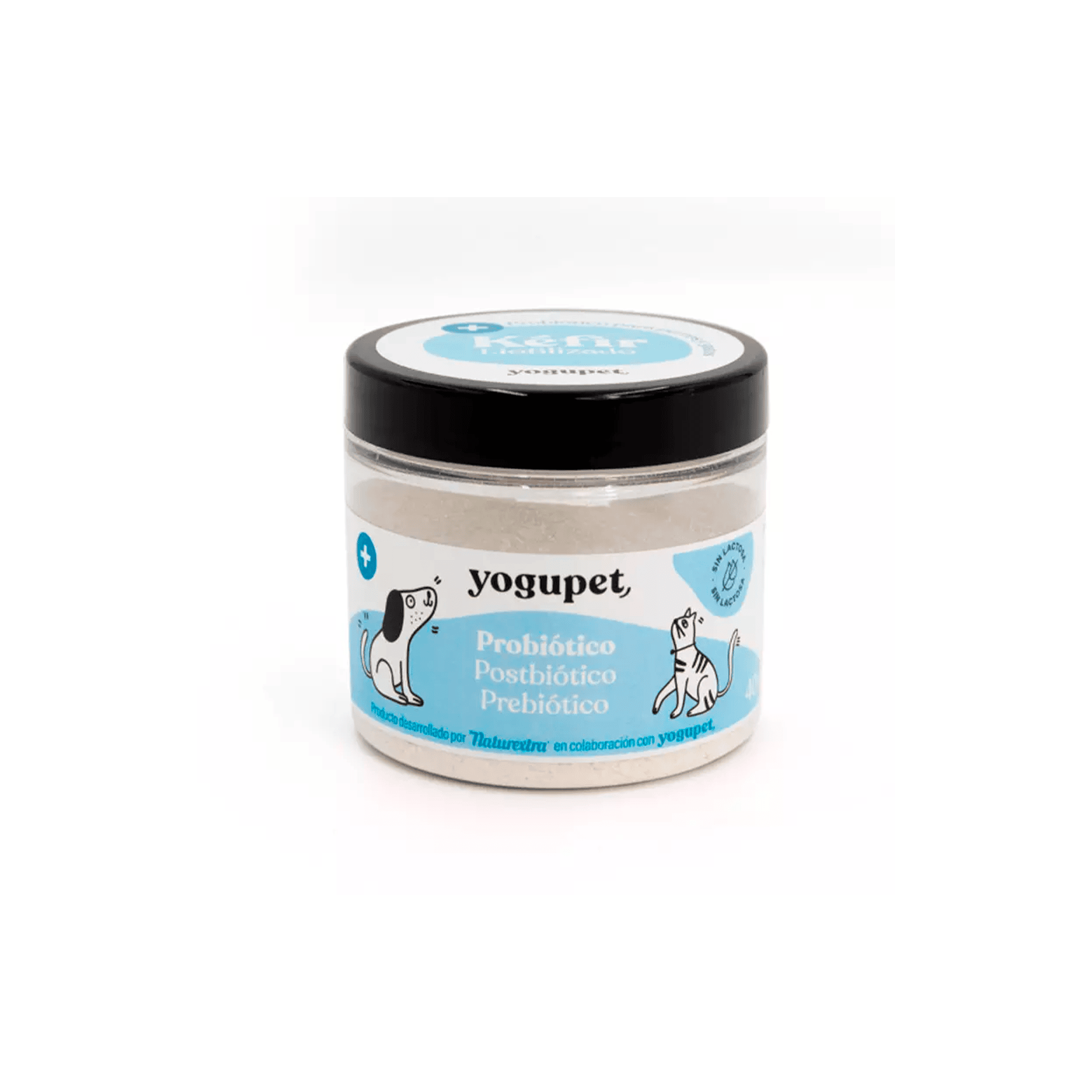 Yogupet Kefir Liofilizado Probiotico para Perros y Gatos 40g