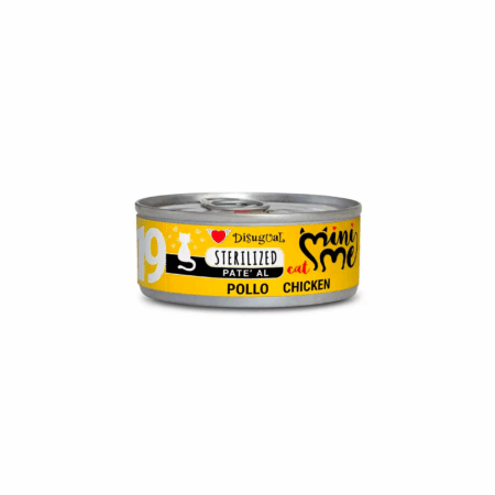 Disugual adulto gato sterilized paté de pollo 85Gr