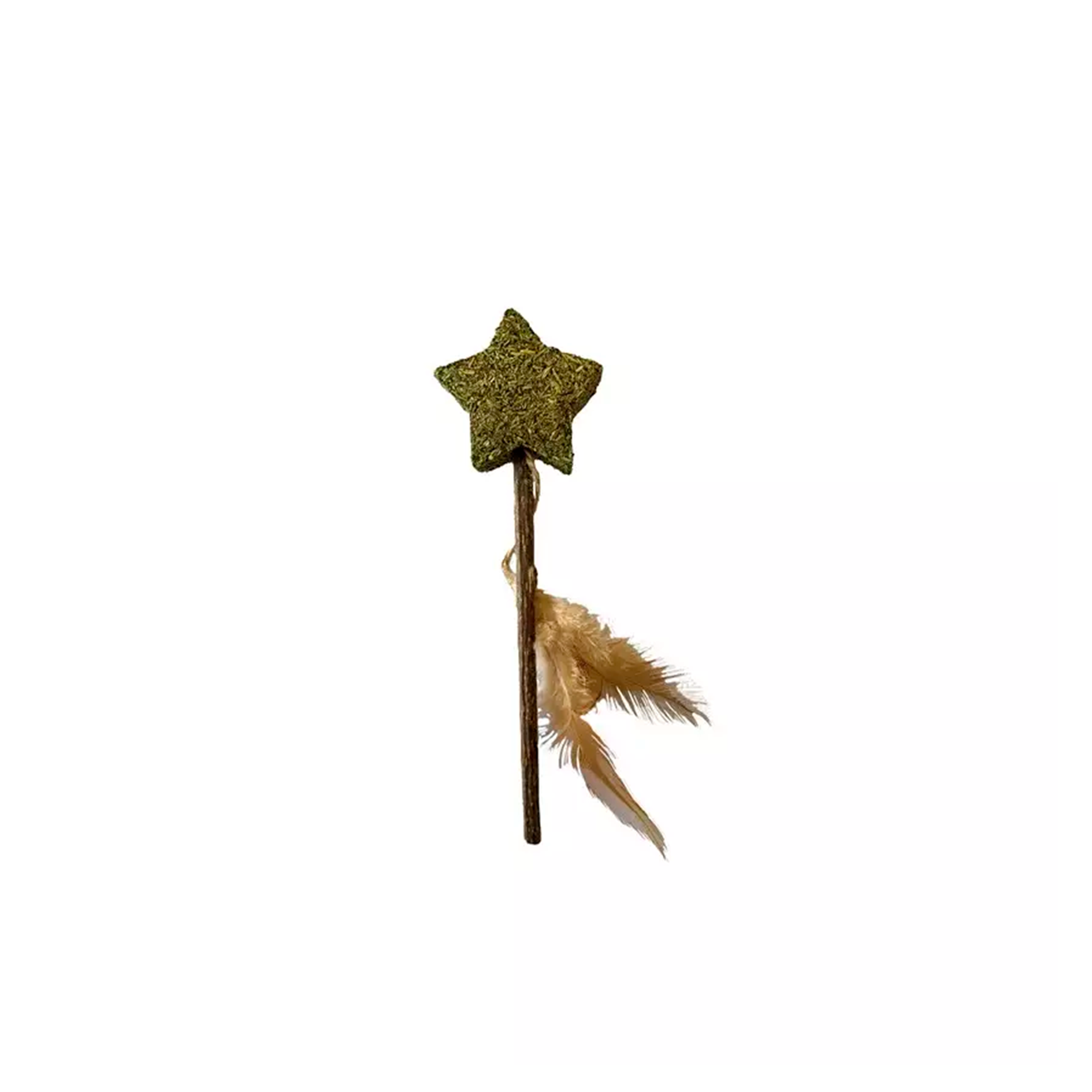Euphoria Stick Estrella con Pluma y Catnip 12cm