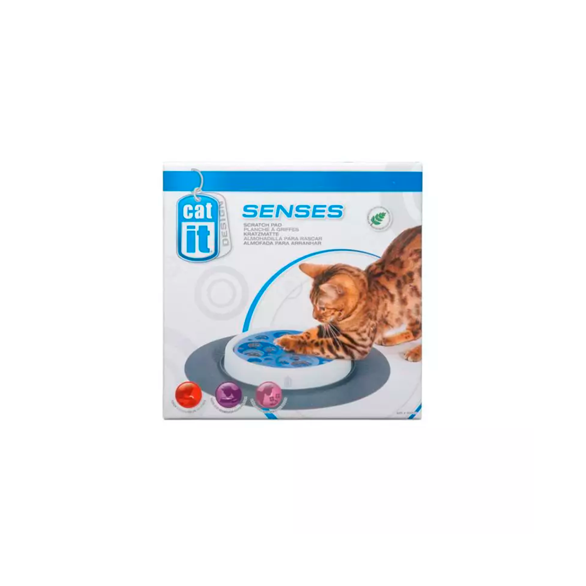 Juguete catit alfombra de juegos para gato