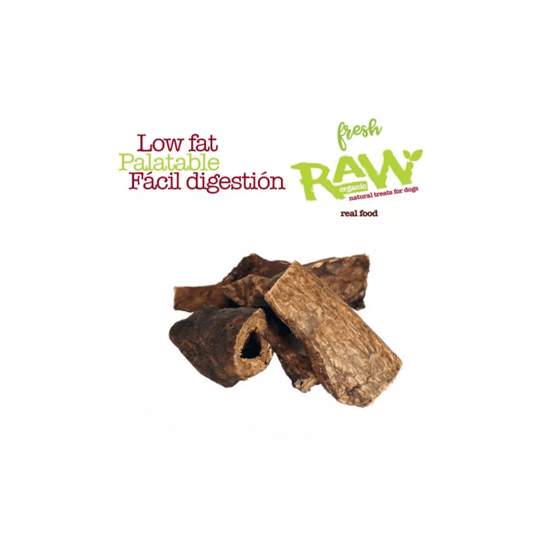 Snack Fresh Raw Pulmón de Búfalo Deshidratado para Perros