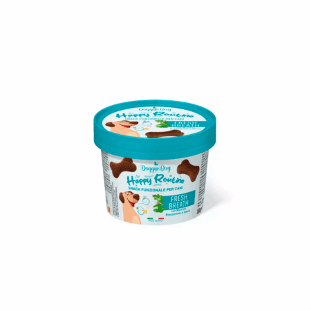 Snacks Happy Routine DoggyeBag con Mentol, Perejil y Salvia para Perros