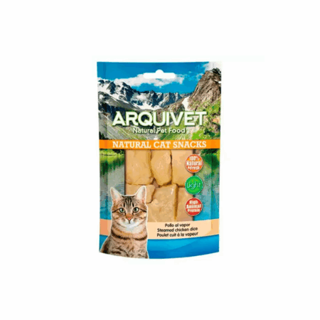 Arquivet Natural Snack Pollo Al Vapor 50g