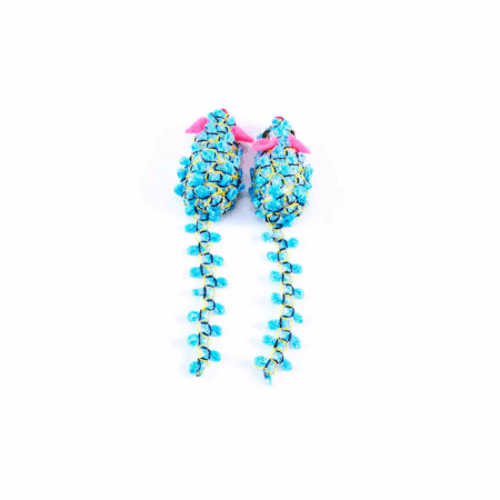 Freedog Juguetes Ratones Azules 4,5cm