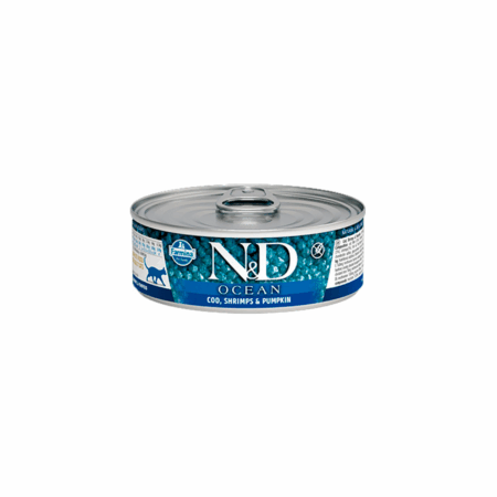 N&D ocean gato atún y calabaza 70Gr