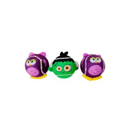 Pelota de Tennis Fright Booballs para Perros