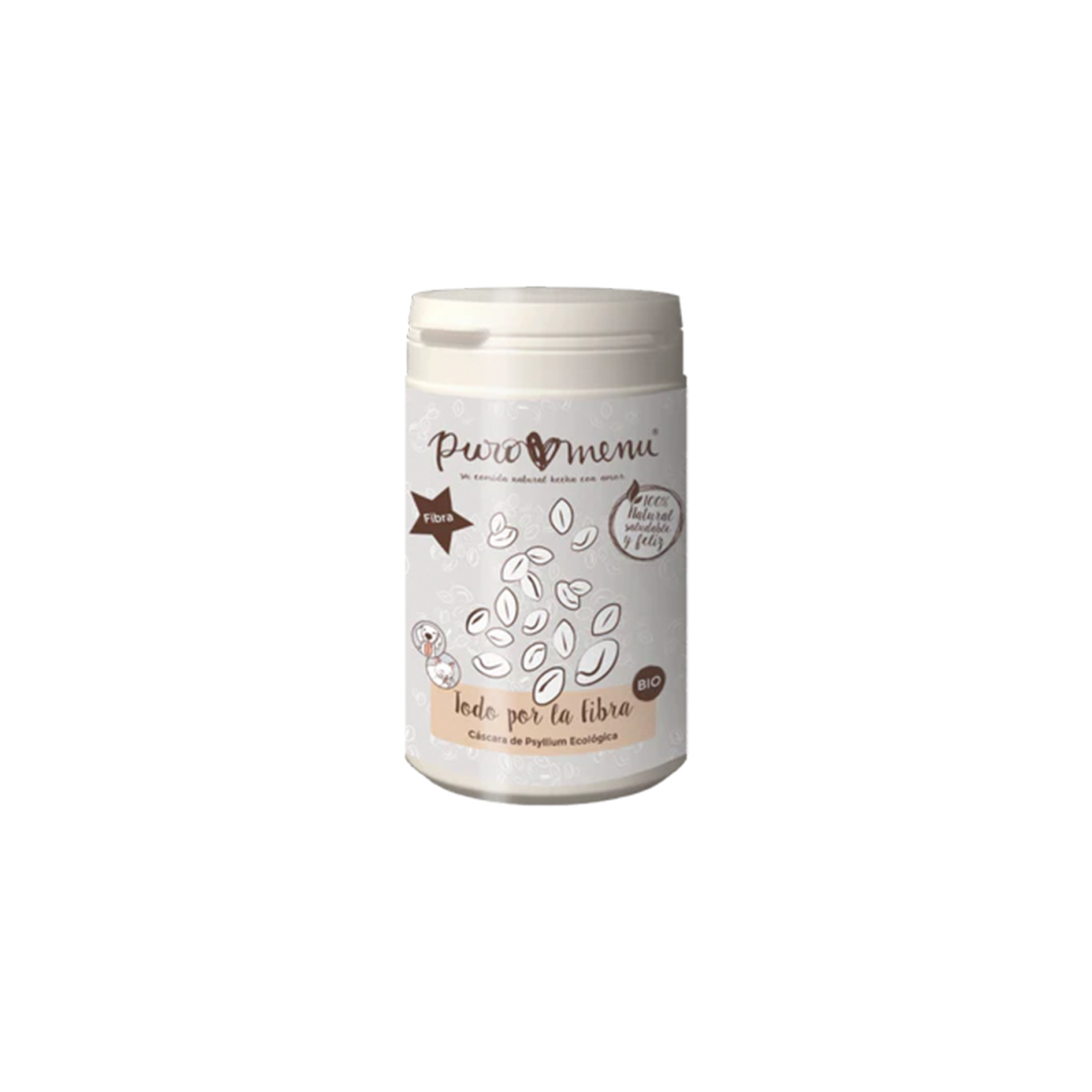 Todo por la Fibra (Cáscara de Psyllium BIO), 150g