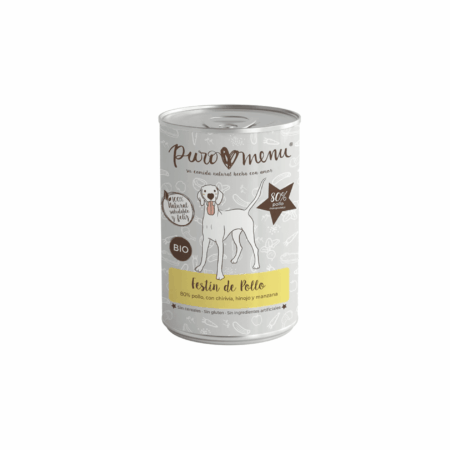 Lata festín de pollo 400-800Gr