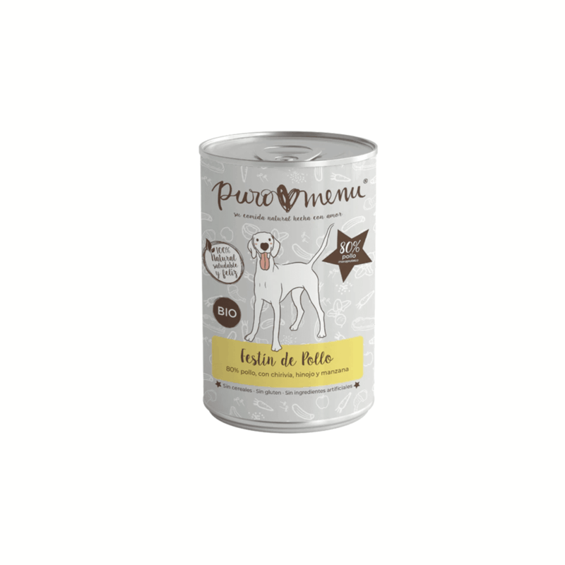 Lata festín de pollo 400-800Gr