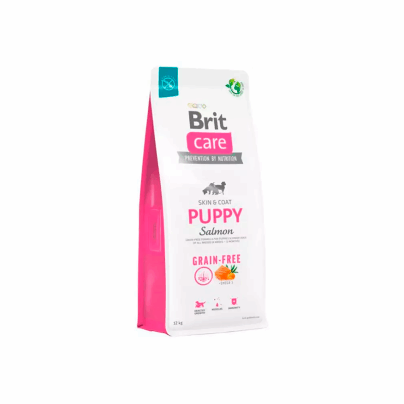 Brit care puppy grain free salmón y patata 1 - 12Kg