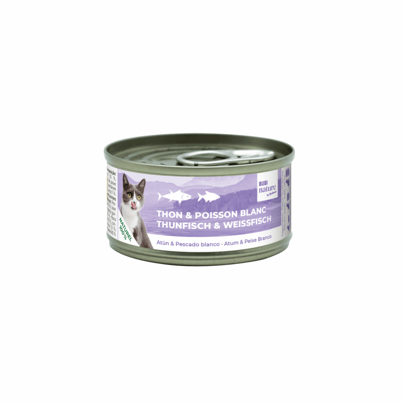 Bubi Nature CAT Atún & Pescado Blanco 70gr