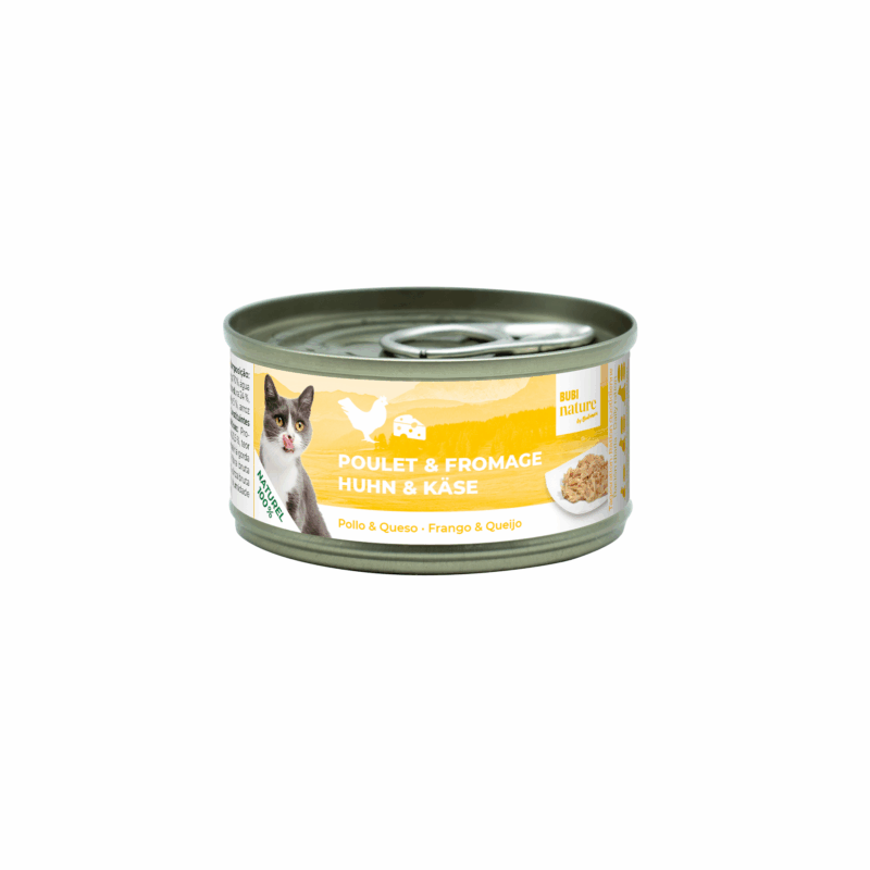 Bubi Nature CAT Pollo & Queso 70gr