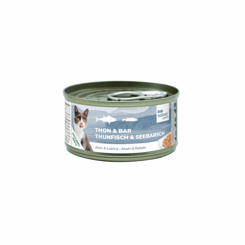 Bubi Nature CAT atún & lubina 70gr