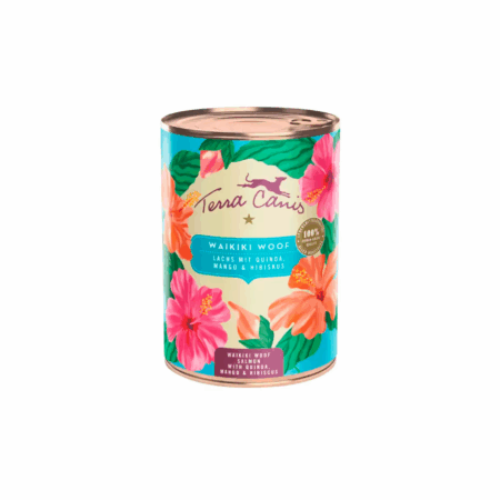erra Canis Salmón con Quinoa, Mango e Hibisco 400g