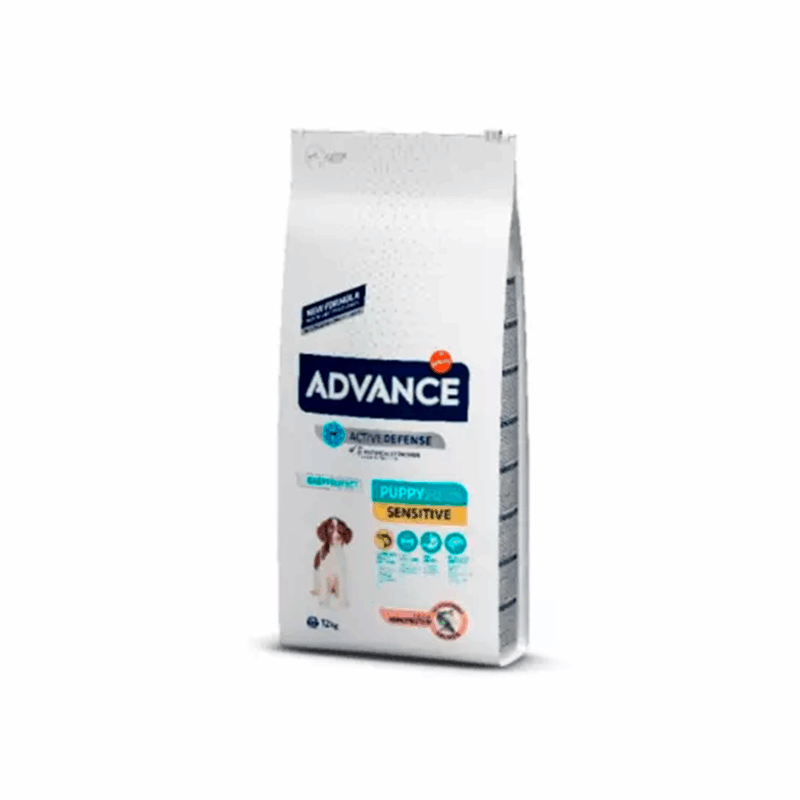 Advance puppy sensitive salmón 700gr - 12Kg